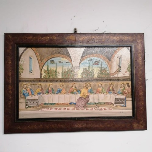 Ultima cena quadro dipinto - quadro,