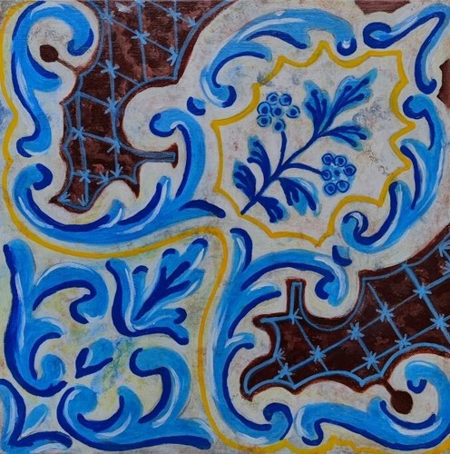 Decori antiche maioliche