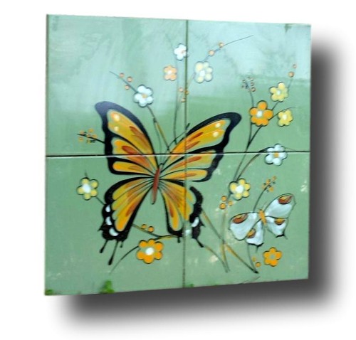 Quadro ceramica epoca - quadro, in