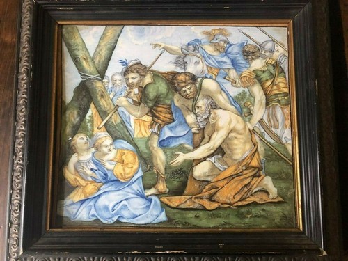 Quadro maiolica ceramica - di,