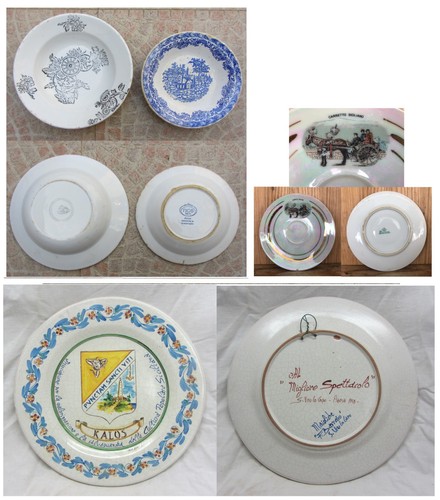 Piatti vintage decoro piatto
