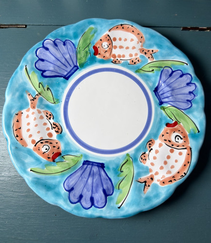 Piatto conchiglia pesce