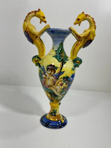 Urna vaso manico drago